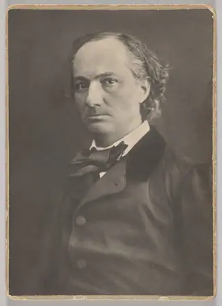 Portrait of Baudelaire — Nadar