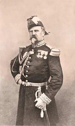 Général Fleury - Corps de Spahis — Eugène Disdéri