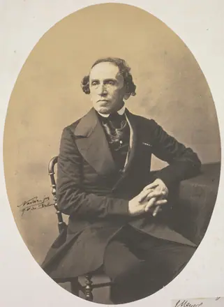 Portrait of Giacomo Meyerbeer (1791–1864) — Adrien Tournachon