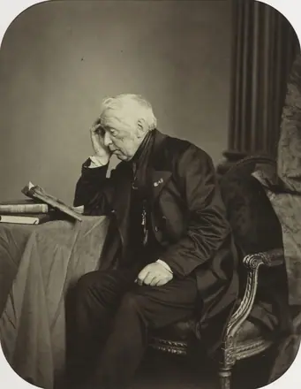 Unknown Male Sitter — Antoine-Samuel Adam-Salomon