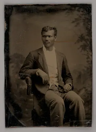 Untitled (Portrait of a Seated Man) — Unknown artist