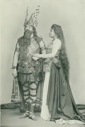 Jean Delmas et Lucienne Bréval (La Valkyrie)