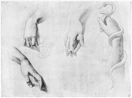 Études de mains par Armand Point — Armand Point