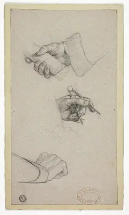 Study of Hands — Charles Lucy