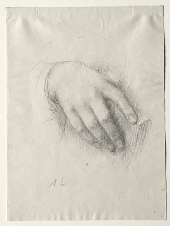 Study of Hands — Alphonse Legros