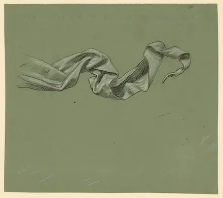 Study of drapery, no. 1 LCCN2004662152 — Vedder, Elihu, 1836-1923, artist