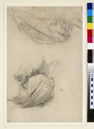 Raphael - Two Studies of Drapery, WA1846.184