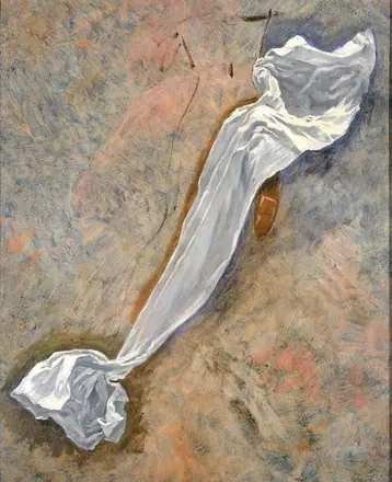 Kenyon Cox - Study for Drapery of "Pursuit of the Ideal" - 1983.114.19 - Smithsonian American Art Museum