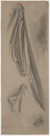 Karel Vitezslav Masek, Drapery Study, 1888, NGA 130971 — Karel Vitezslav Masek
