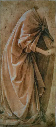 Domenico Ghirlandaio - Étude de draperie