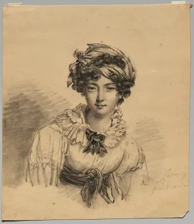 Portrait of the Artist's Daughter — Martin Drölling