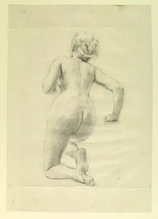 [SCHIENA] Drawing, Figural Study, 1895–98 (CH 18137511)