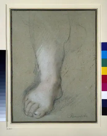 [PIEDI] Barocci - Study of a Foot, WA1955.43 — Federico Barocci