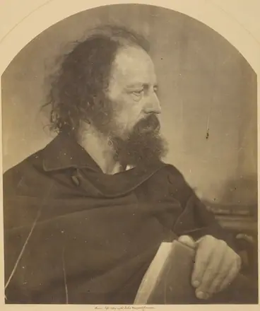 The Dirty Monk, Alfred Tennyson — Julia Margaret Cameron