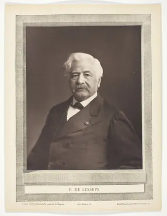 F. de Lesseps — Nadar