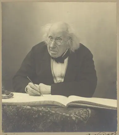 Marie-Eugène Chevreul — Paul Nadar