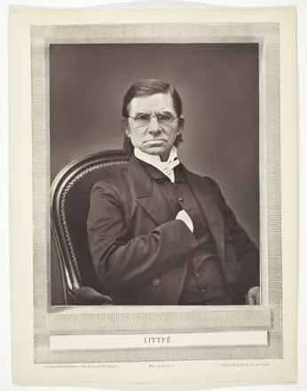 Émile Littré (French lexicographer and philosopher, 1801-1881) — Pierre Petit