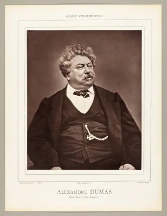 Alexandre Dumas (French novelist and playwright, 1802-1870) — Etienne Carjat