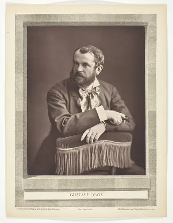 Antoine Gustave Droz (French writer, 1832-1895) — Nadar