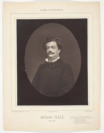 André Gill (French caricaturist, 1840-1885) — Etienne Carjat