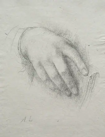 The Hand of Nora E. Legros — Alphonse Legros