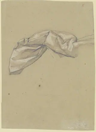 Drapery study — Victor Müller