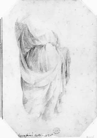 Study of Drapery (Probably After the Antique )