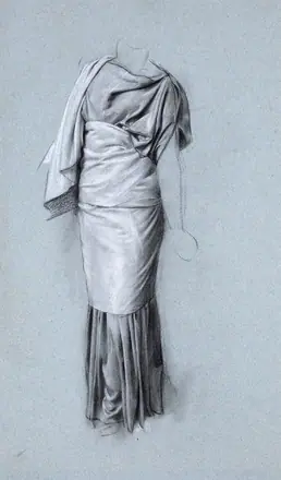 A Standing Draped Figure