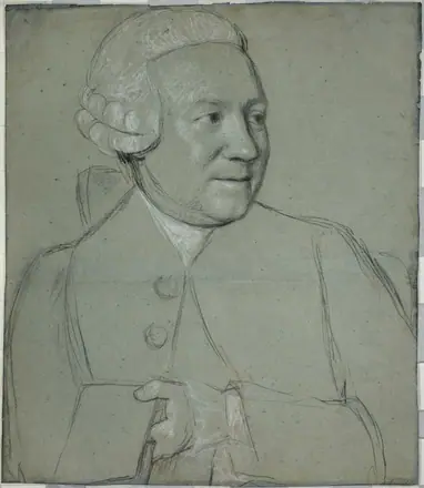 Portrait of a Man Holding a Book, Turned to the Right