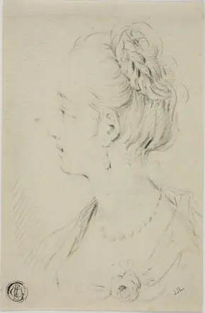 Profile Bust of Young Woman