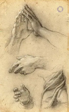 Hands sketches c1600 — AnonymousUnknown author