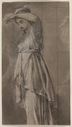 Study for Penelope — Anicet Charles Gabriel Lemonnier
