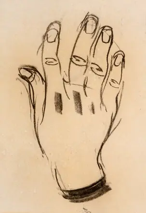 La main du peintre, Joseph Kutter — Joseph Kutter